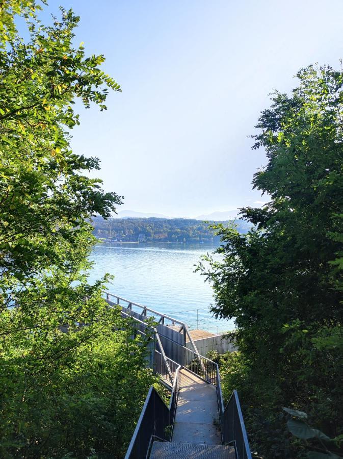 Appartement Mit Seeblick & Seezugang Sekull Esterno foto